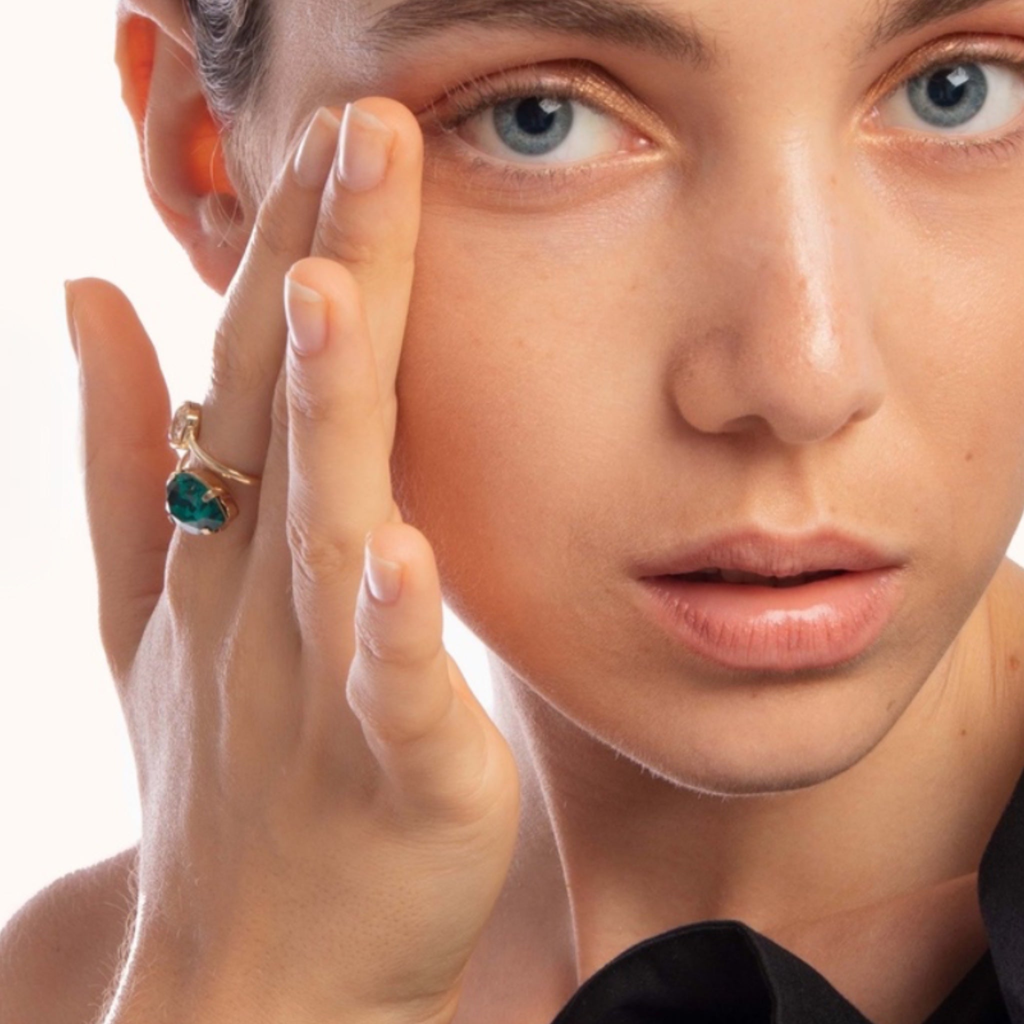 Sortija Verde - Piedra de Toque