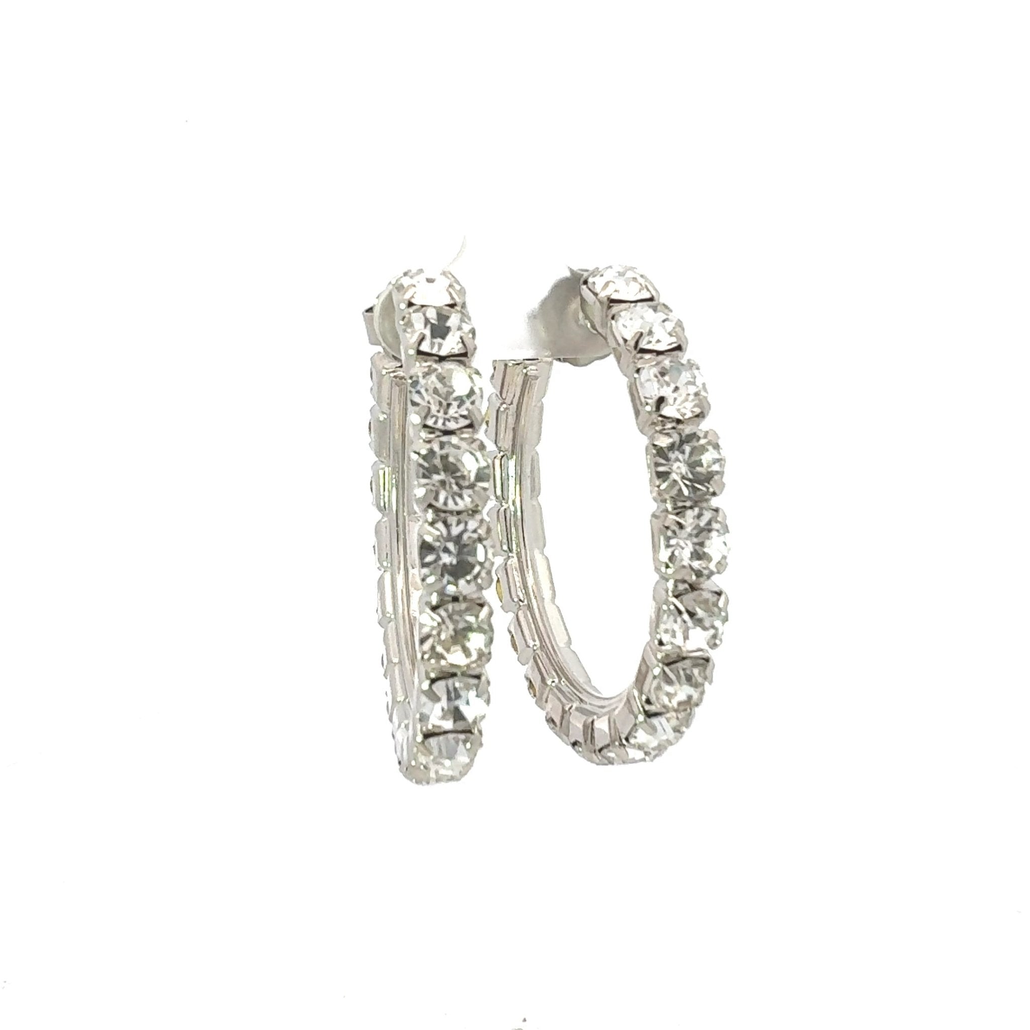 Aros Medianos Plata - Piedra de Toque