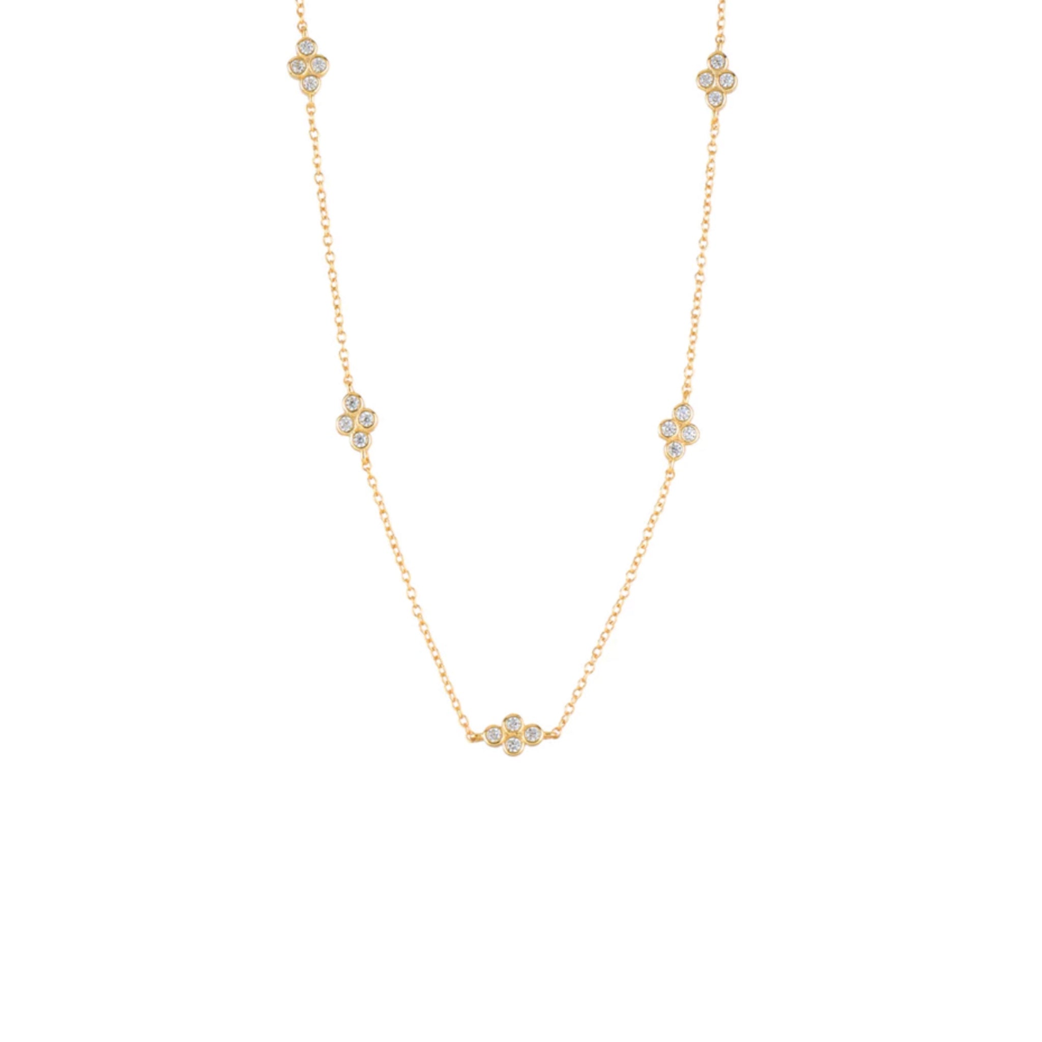 Collar Cinco Flores - Piedra de Toque