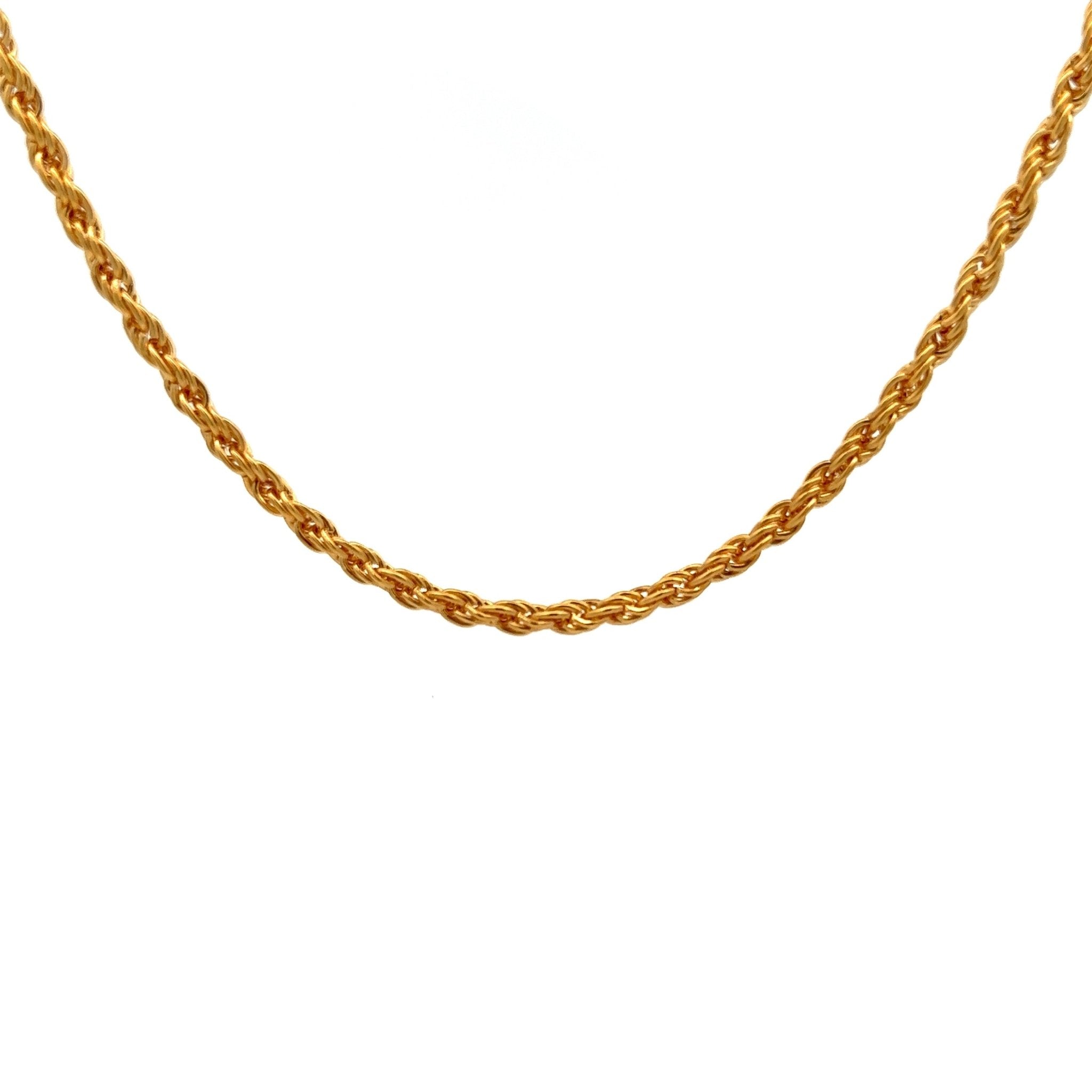 Collar Cordón Fino - Piedra de Toque