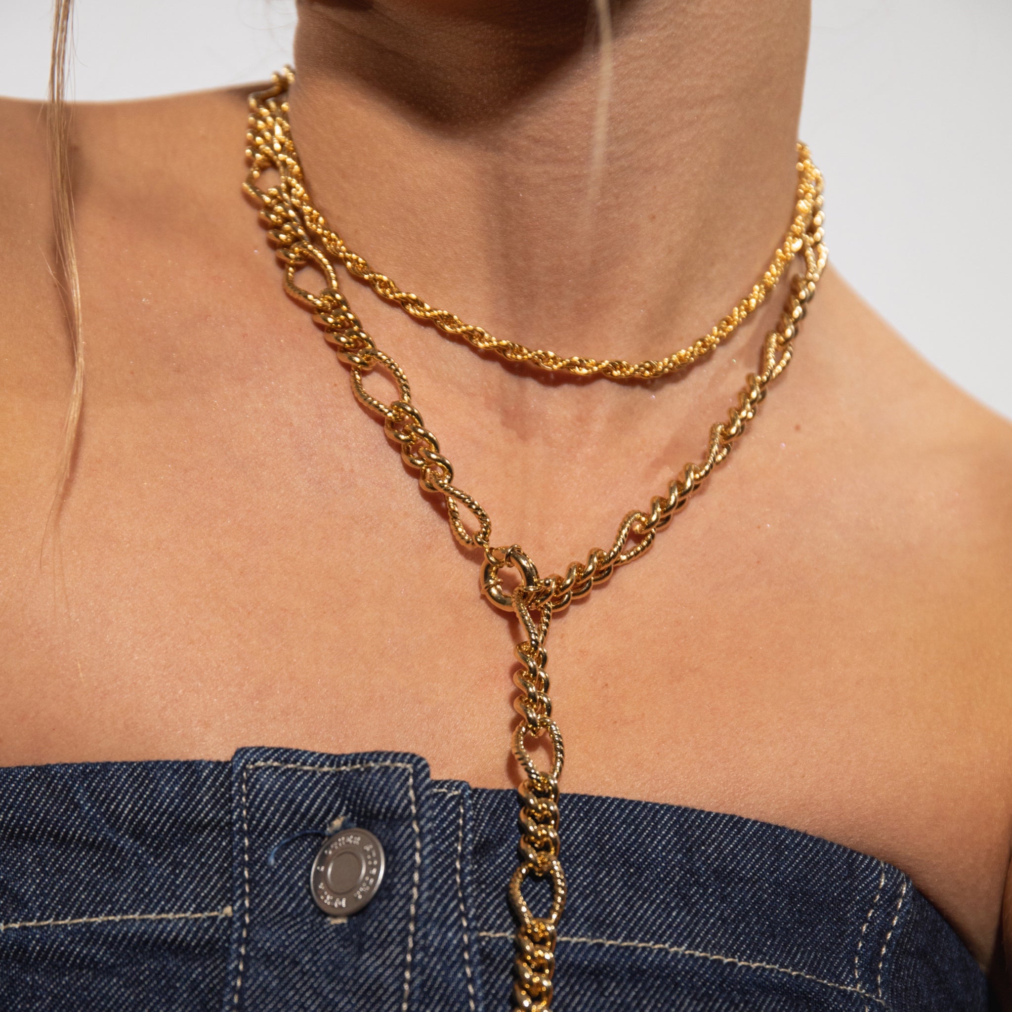 Collar Cordón Fino - Piedra de Toque