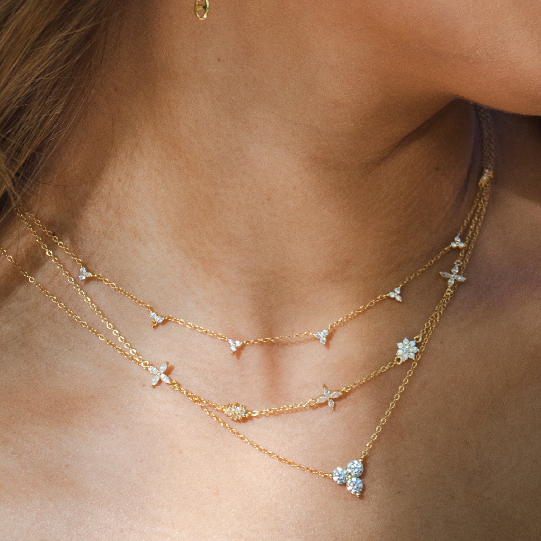 Collar Siete Flores - Piedra de Toque