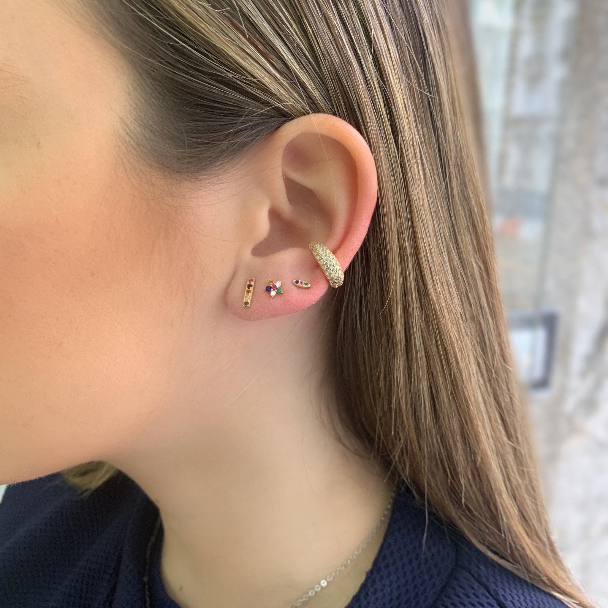 Ear Cuff Circonitas I - Piedra de Toque