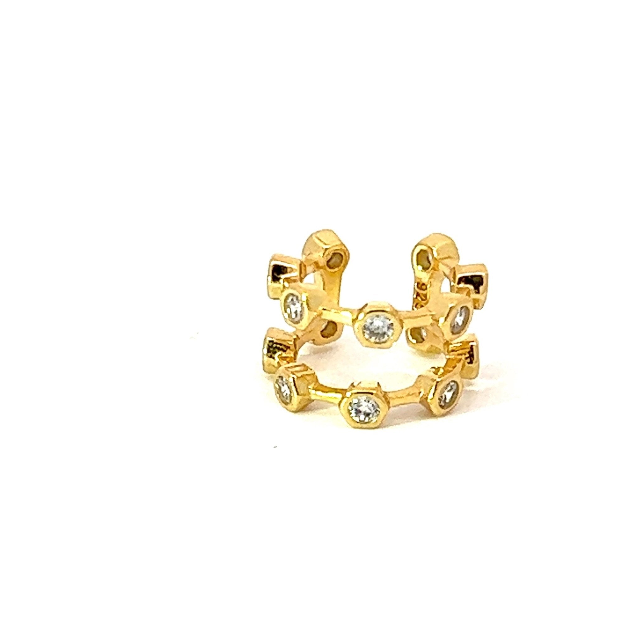 Ear Cuff Doble I - Piedra de Toque