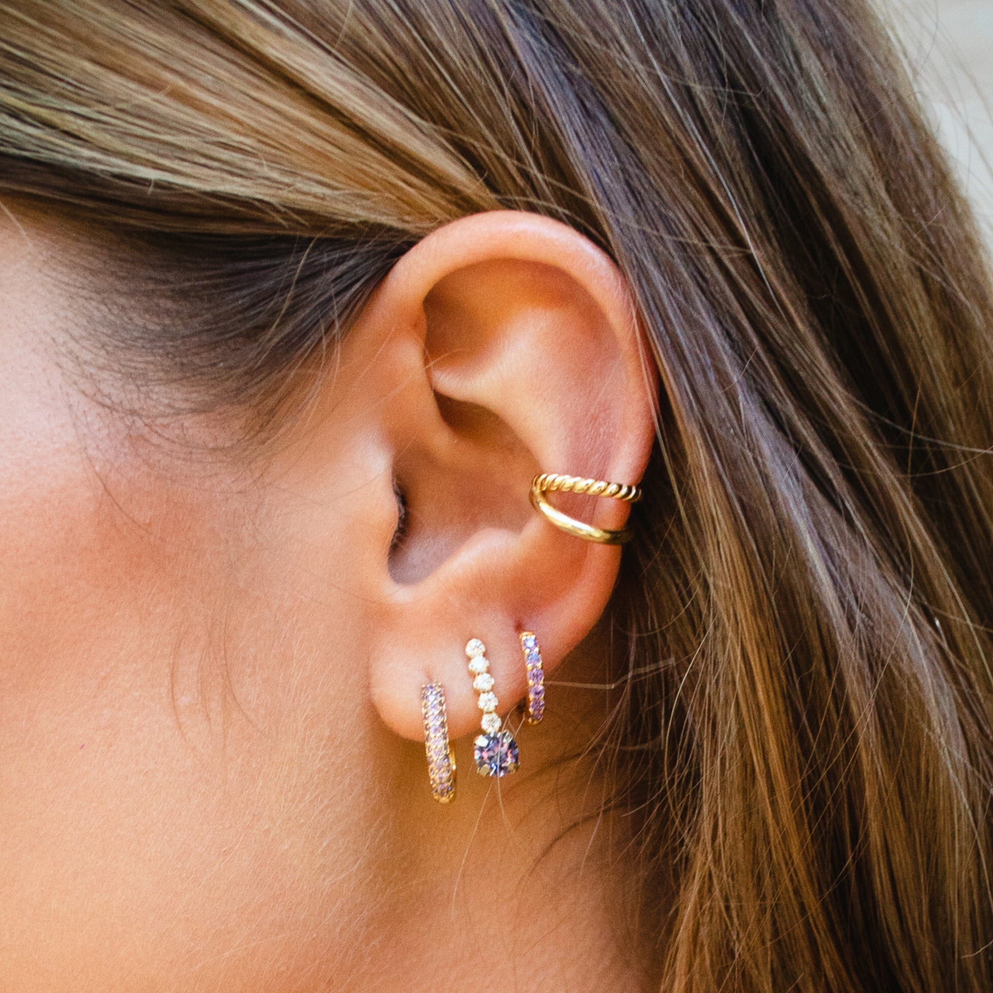 Ear Cuff Johana I - Piedra de Toque