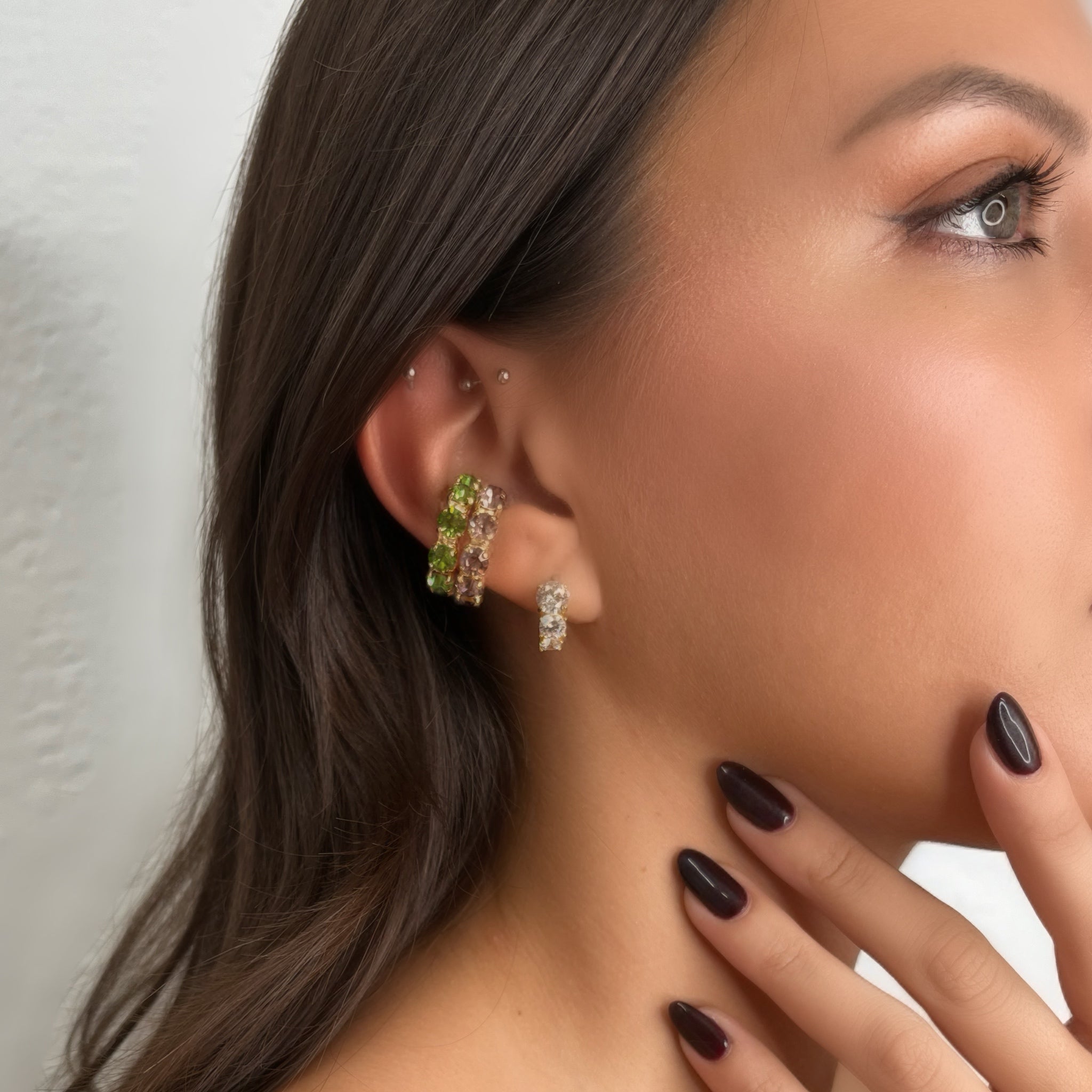 Ear Cuff Peridot - Piedra de Toque