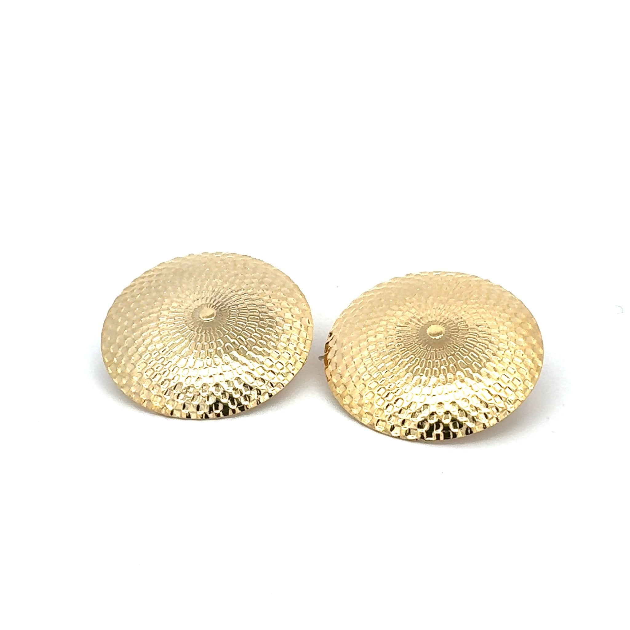 Pendientes Círculo Textura - Piedra de Toque