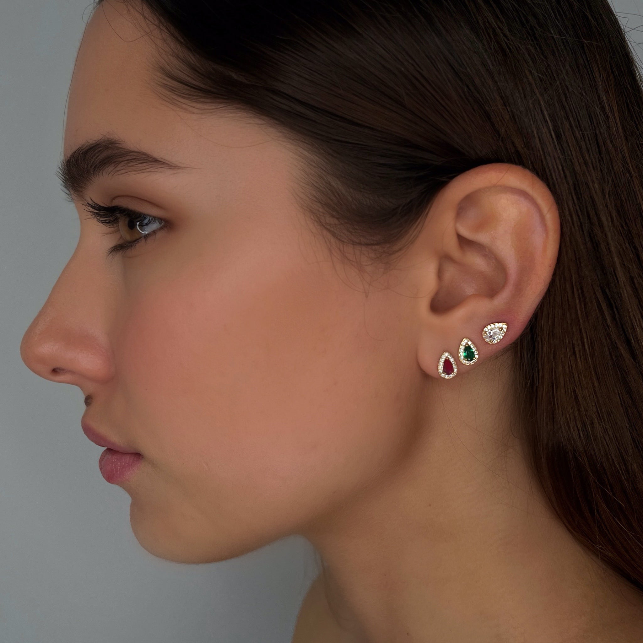 Pendientes Gota Esmeralda - Piedra de Toque