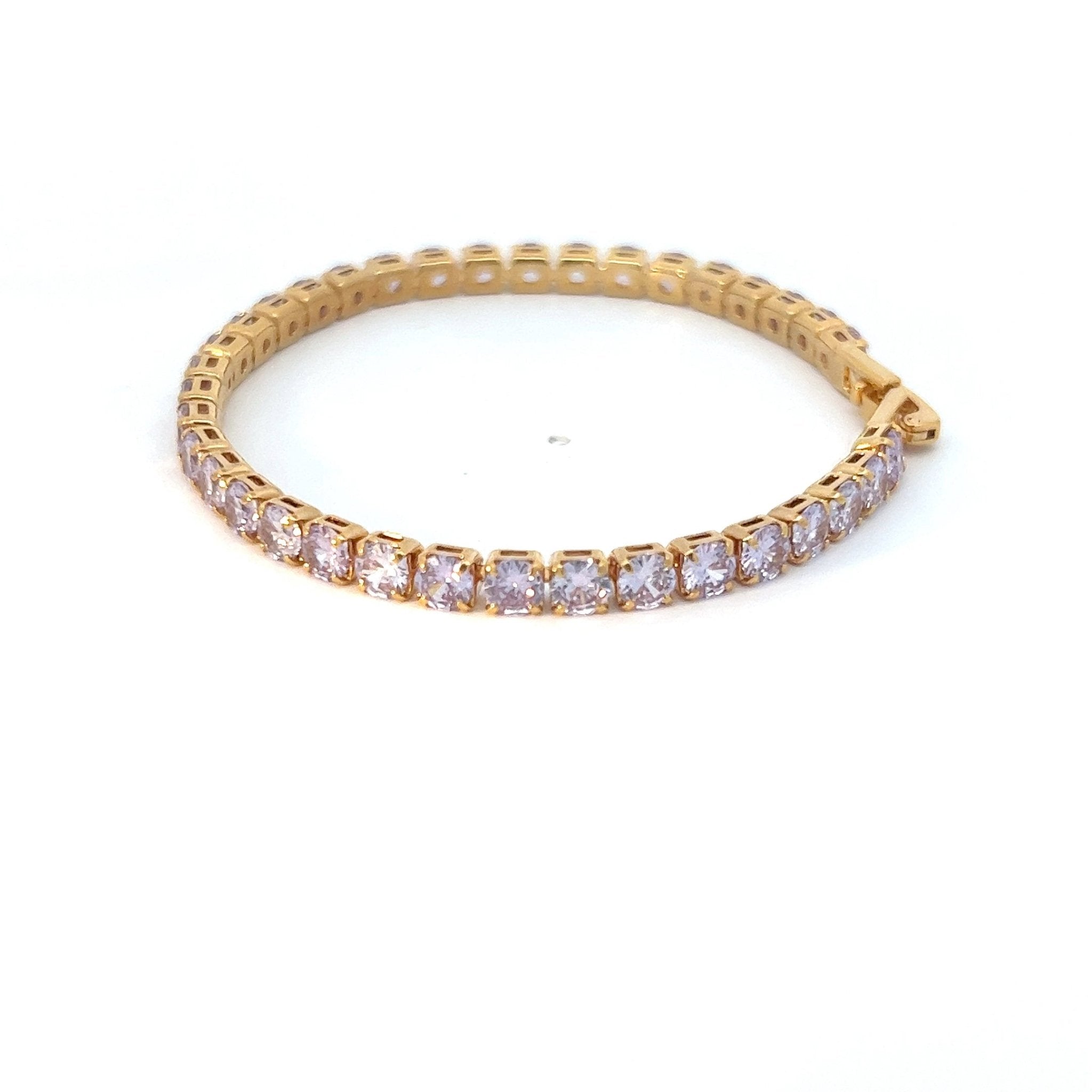 Pulsera Tenis Mediana Lavanda - Piedra de Toque