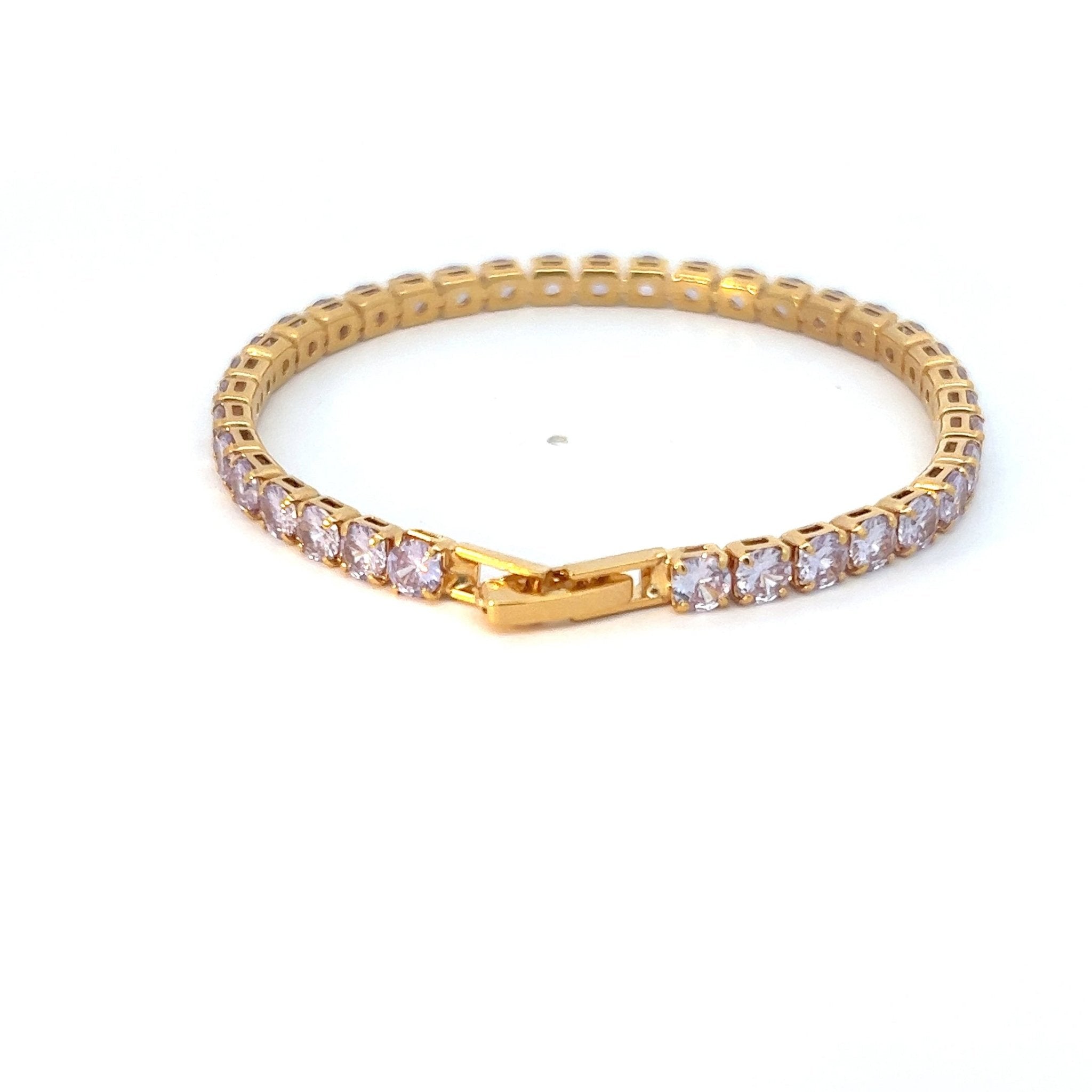 Pulsera Tenis Mediana Lavanda - Piedra de Toque