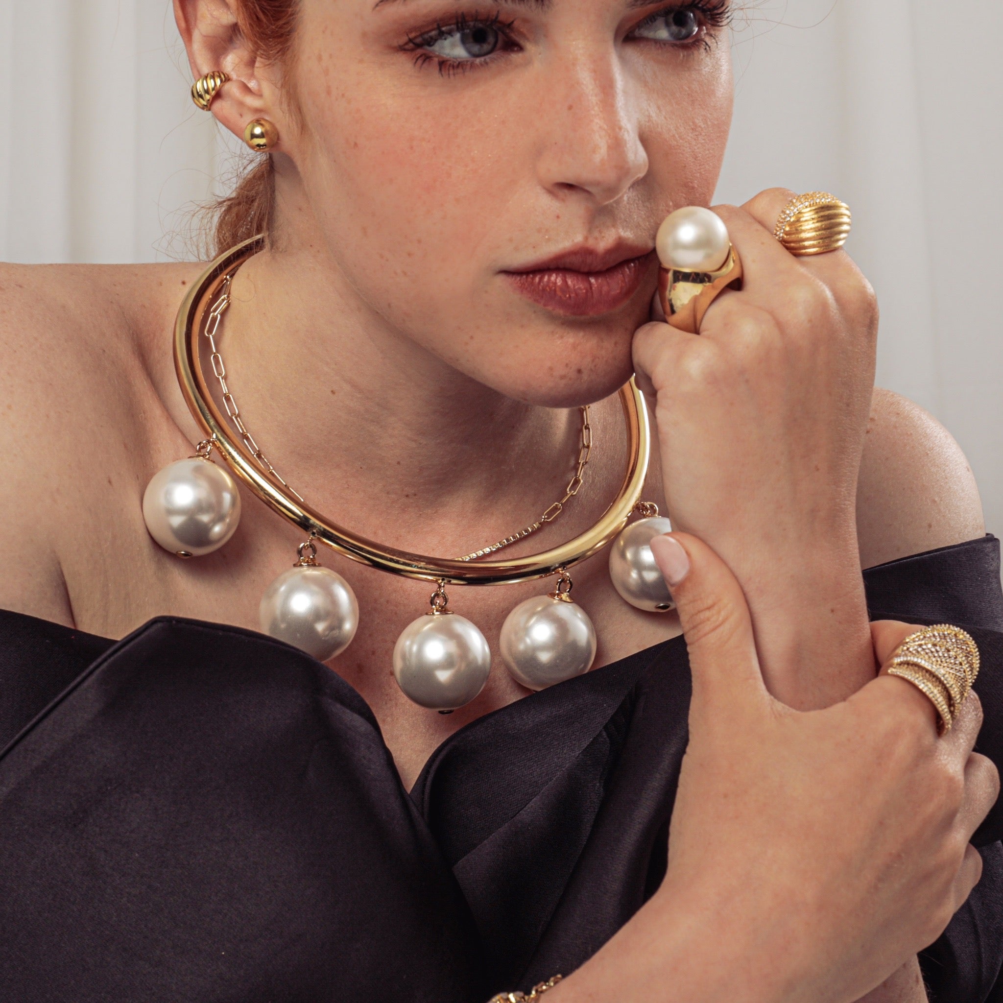 Perlas de gran tamaño - Piedra de Toque