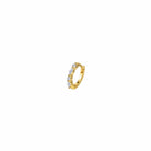 Aro Mini Marquise Oro - Piedra de Toque
