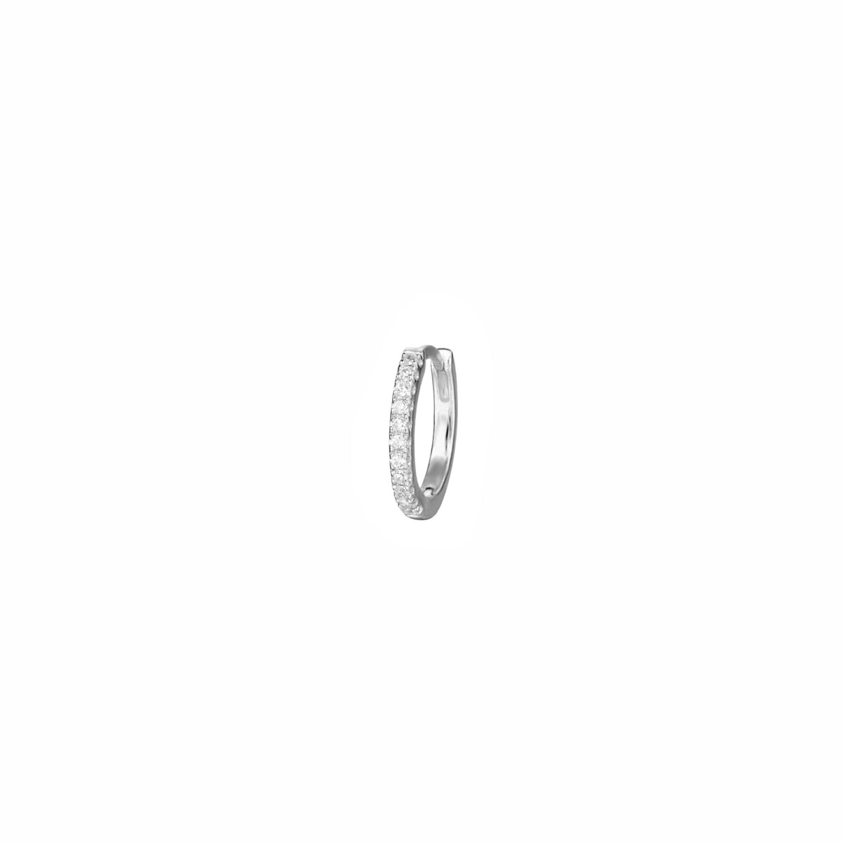 Aro Pavé de Circonitas Plata - Piedra de Toque