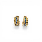 Aros Banda Azul, Jonquil y Cristal - Piedra de Toque