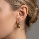 Aros Chunky Oro - Piedra de Toque