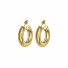 Aros Chunky Oro - Piedra de Toque
