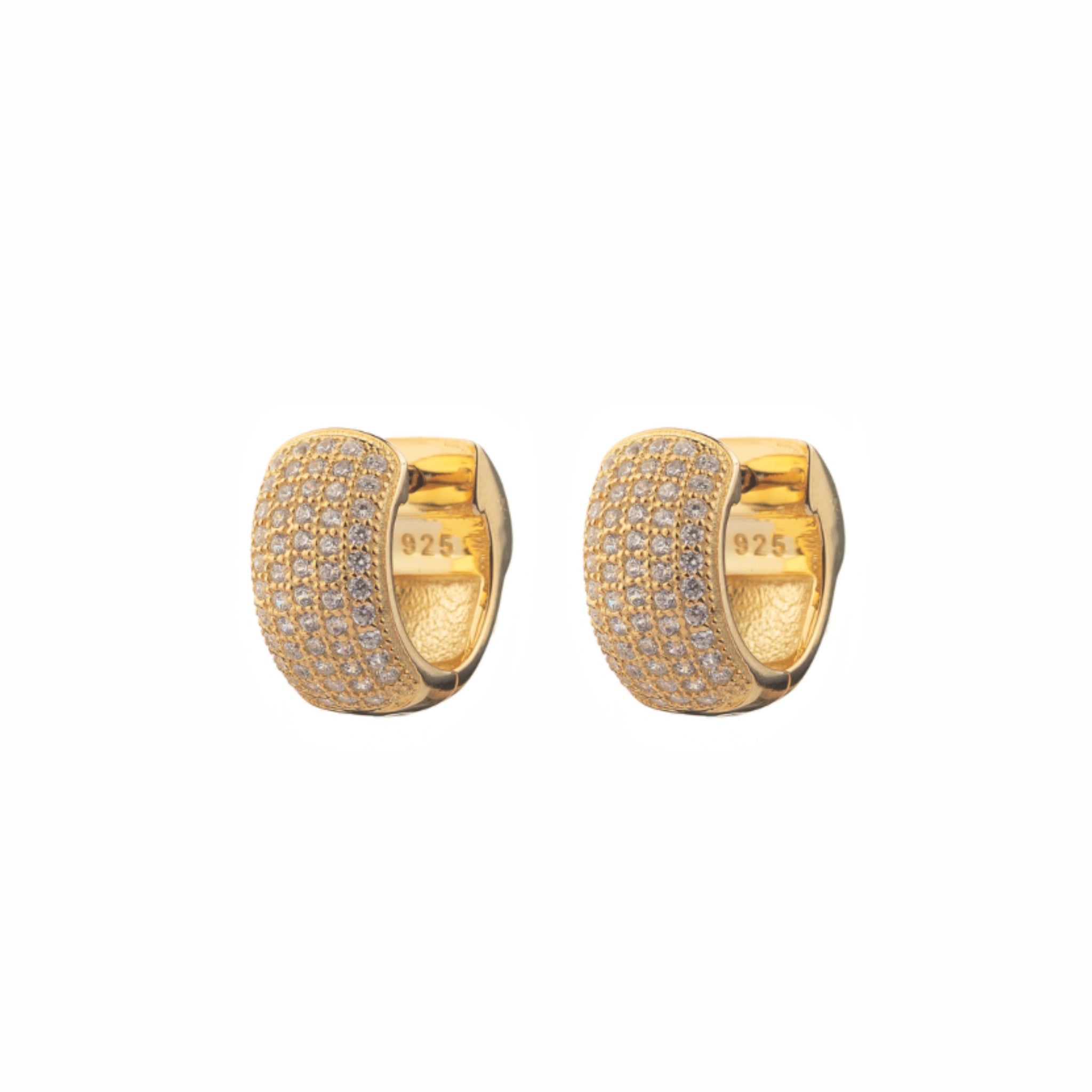 Aros Pavé Anchos - Piedra de Toque