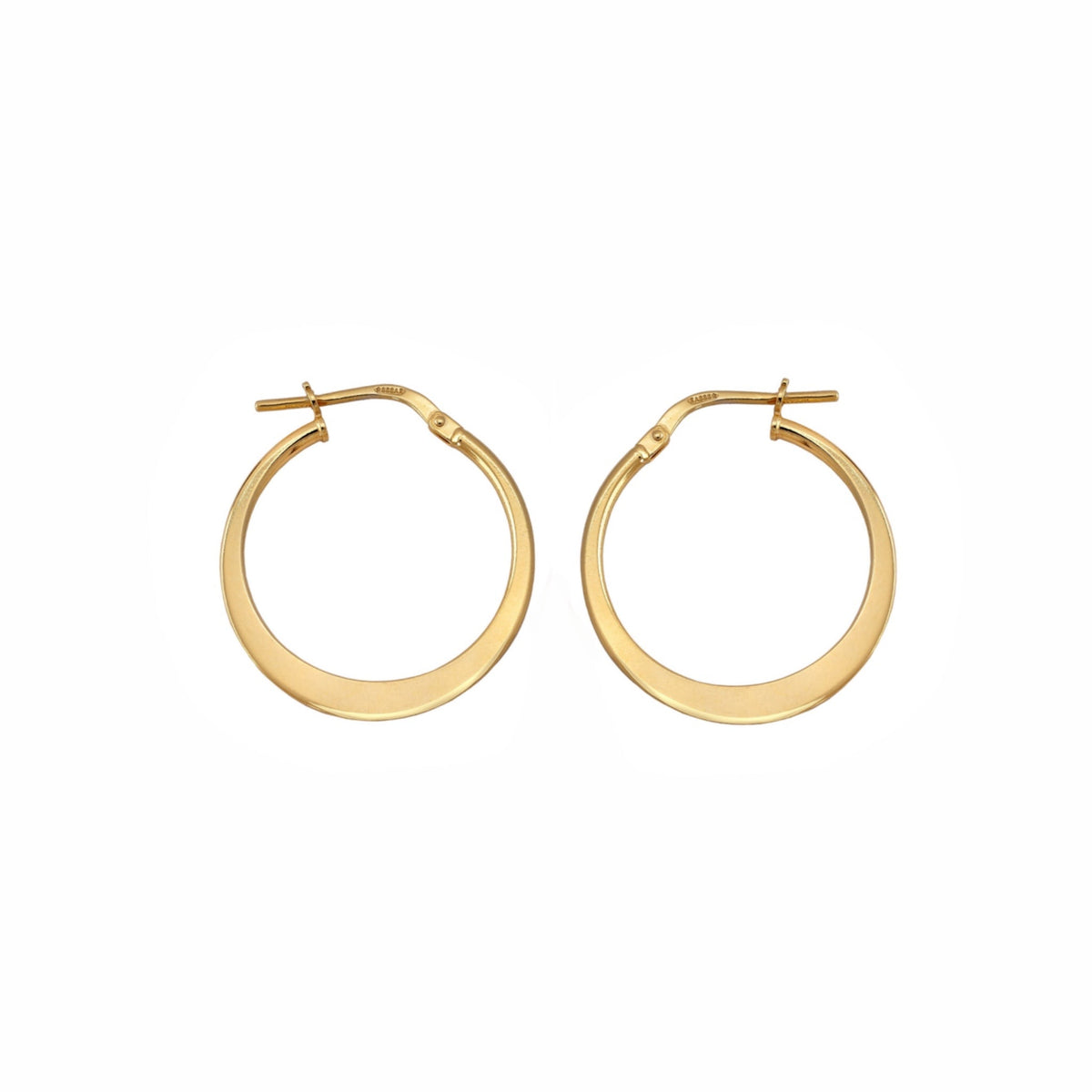 Aros Planos Oro - Piedra de Toque