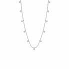 Collar Circonitas Redondas Plata - Piedra de Toque