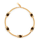 Collar Clásico Marrón Mocha - Piedra de Toque