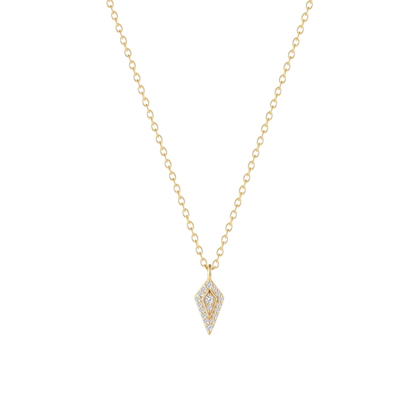Collar Cometa Pavé - Piedra de Toque