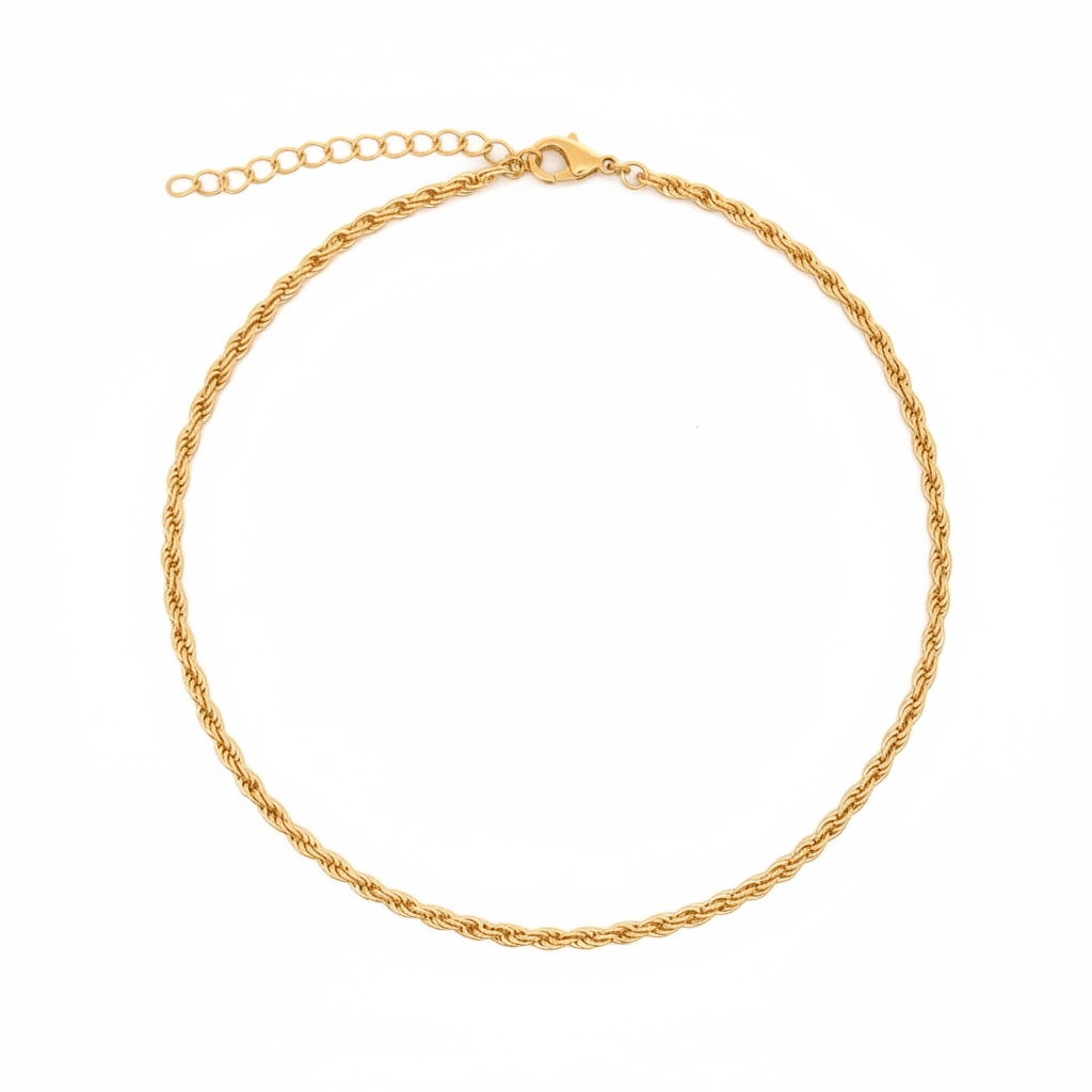 Collar Cordón Fino - Piedra de Toque