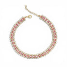Collar Cristales Rosa - Piedra de Toque