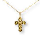 Collar Cruz Mediana Jonquil - Piedra de Toque