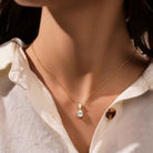 Collar Dúo Plata - Piedra de Toque