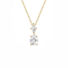 Collar Dúo Plata - Piedra de Toque