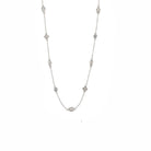 Collar Gota, Rombo y Marquise Plata - Piedra de Toque
