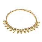 Collar Gotas Amarillo Claro - Piedra de Toque