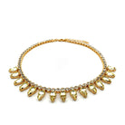 Collar Gotas Amarillo Claro - Piedra de Toque