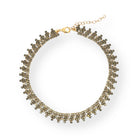 Collar Grisaille Diamante Negro - Piedra de Toque