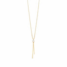 Collar Largo Punta de Luz con Caída - Piedra de Toque