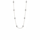 Collar Ocho Circonitas Plata - Piedra de Toque