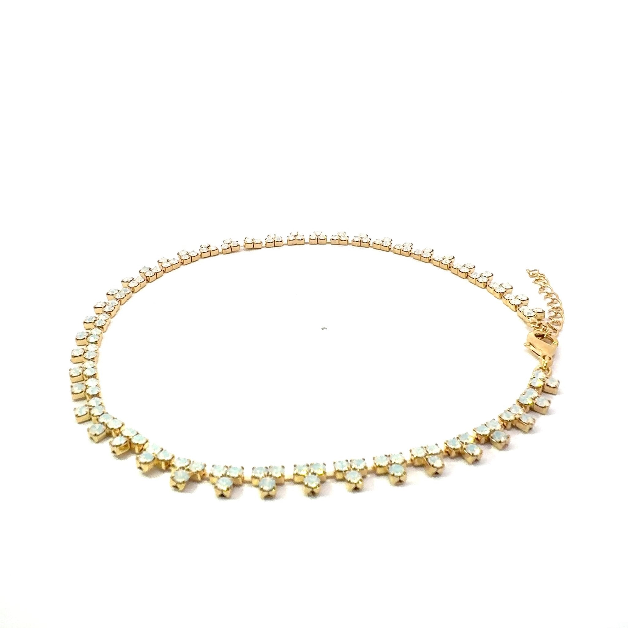 Collar Ópalos Blancos - Piedra de Toque