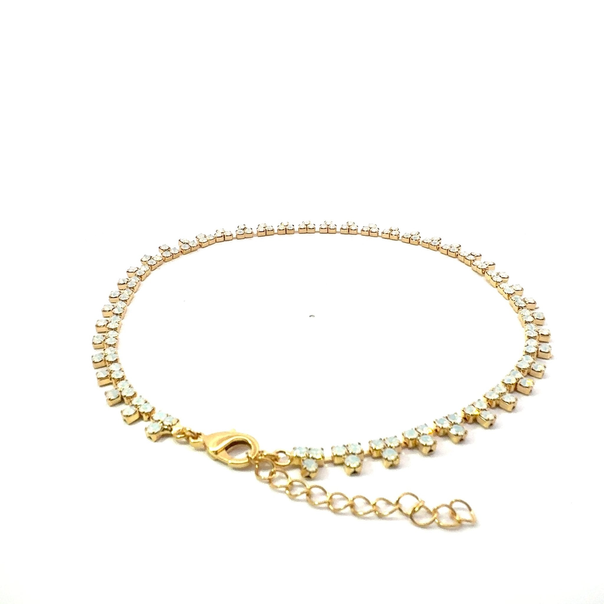 Collar Ópalos Blancos - Piedra de Toque