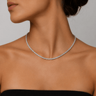 Collar Riviere Plata - Piedra de Toque