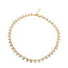 Collar Triángulos Blancos - Piedra de Toque