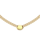 Collar Vintage Clásico Amarillo Claro - Piedra de Toque