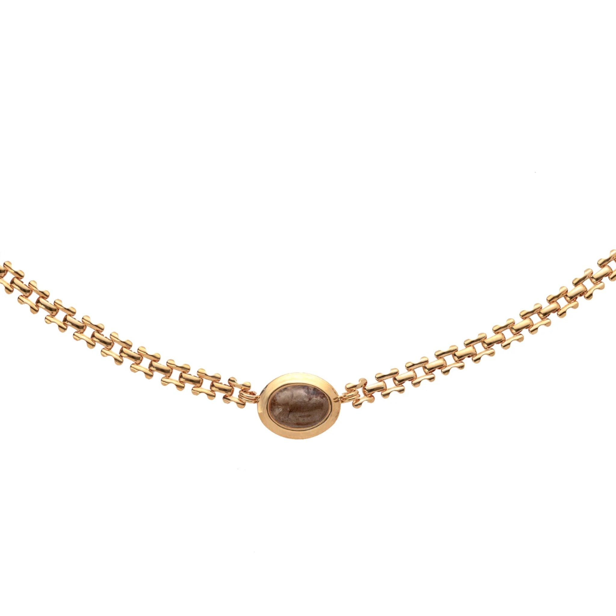 Collar Vintage Mini Mocha Mousse - Piedra de Toque