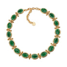 Collar Vintage Verde - Piedra de Toque