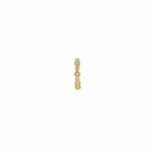 Ear Cuff Circonitas Bezel - Piedra de Toque