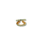 Ear Cuff Doble Crisolito - Piedra de Toque