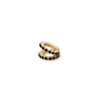 Ear Cuff Doble Jet - Piedra de Toque