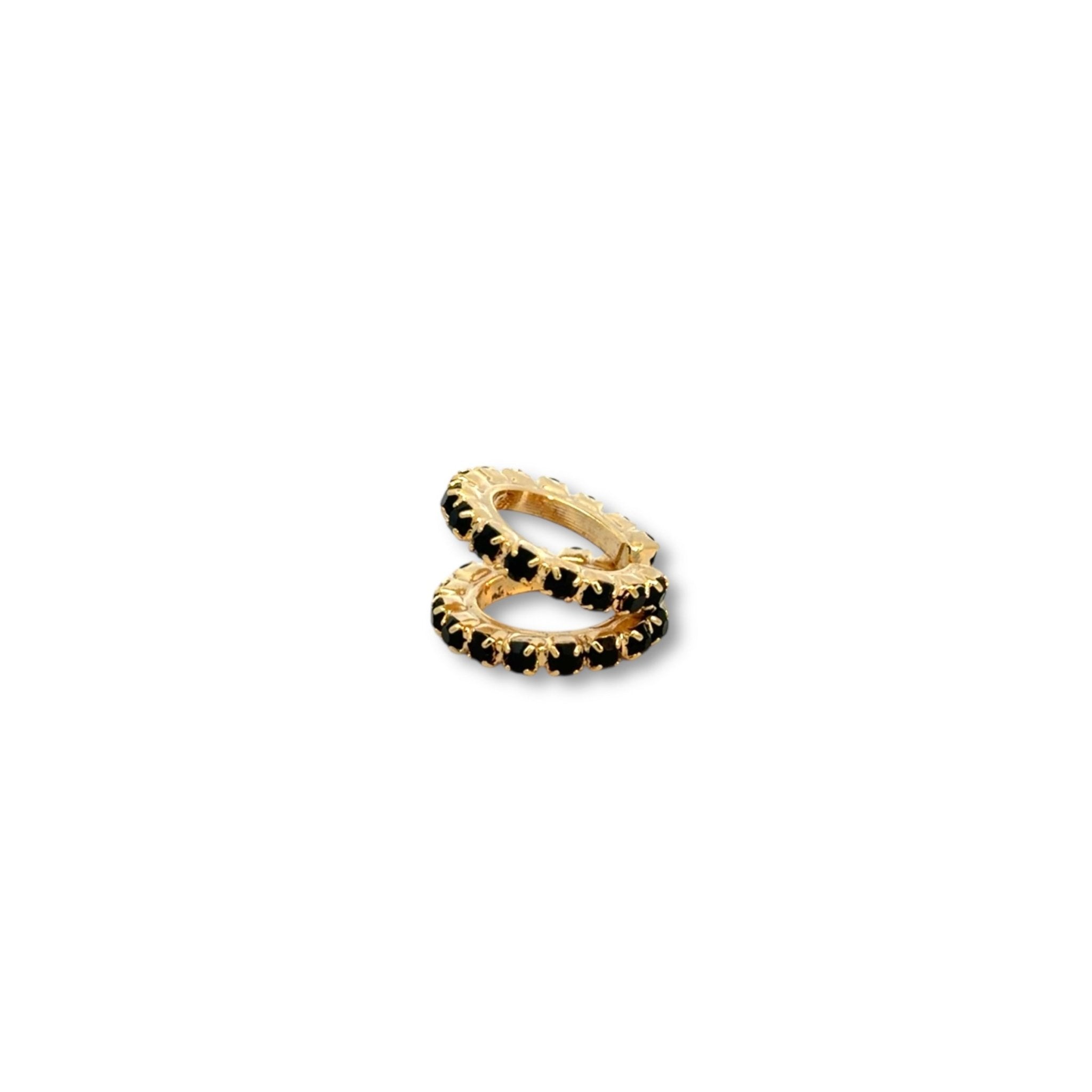 Ear Cuff Doble Jet - Piedra de Toque
