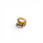 Ear Cuff Doble Mediano Diamante Negro - Piedra de Toque