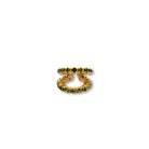 Ear Cuff Doble Oliva - Piedra de Toque