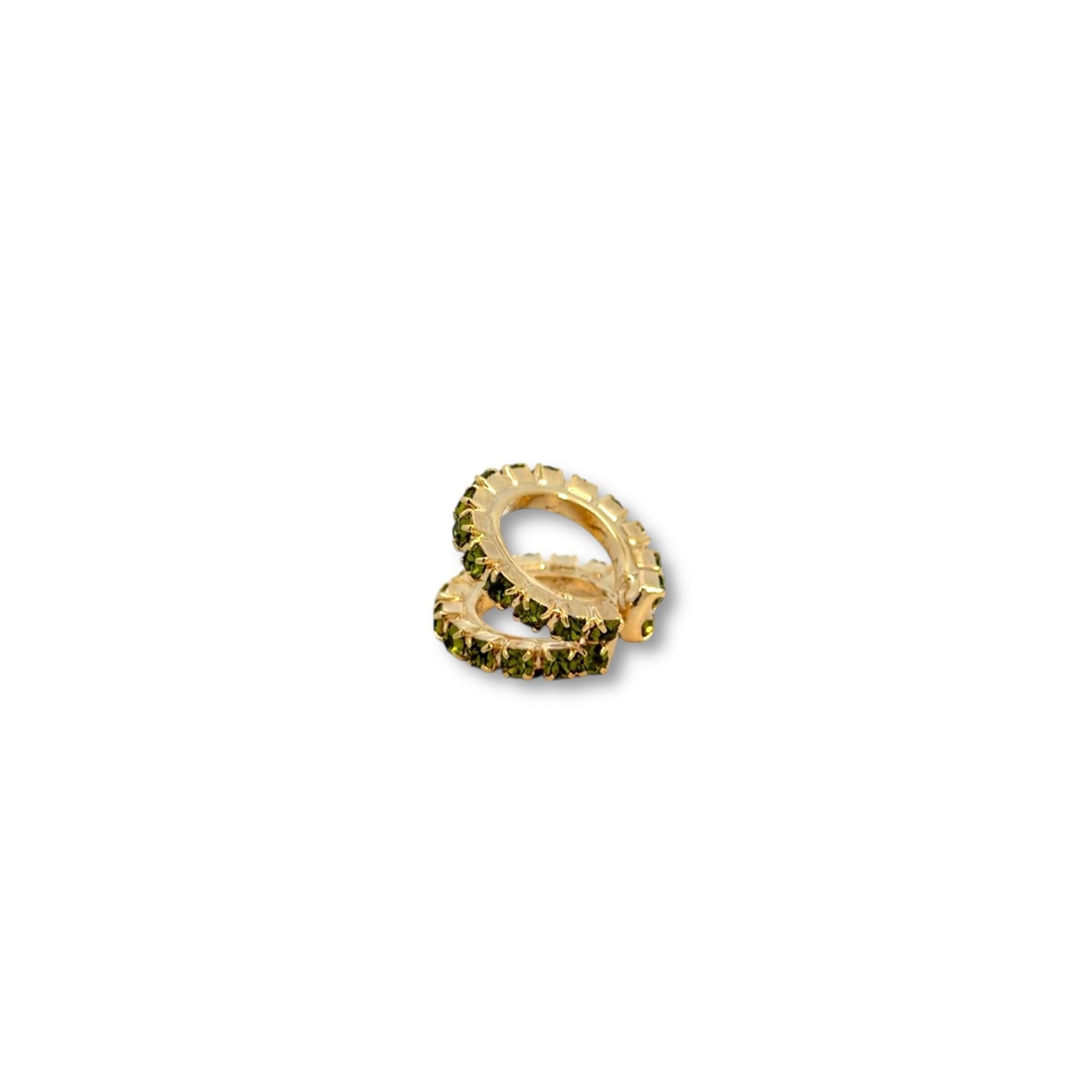 Ear Cuff Doble Oliva - Piedra de Toque